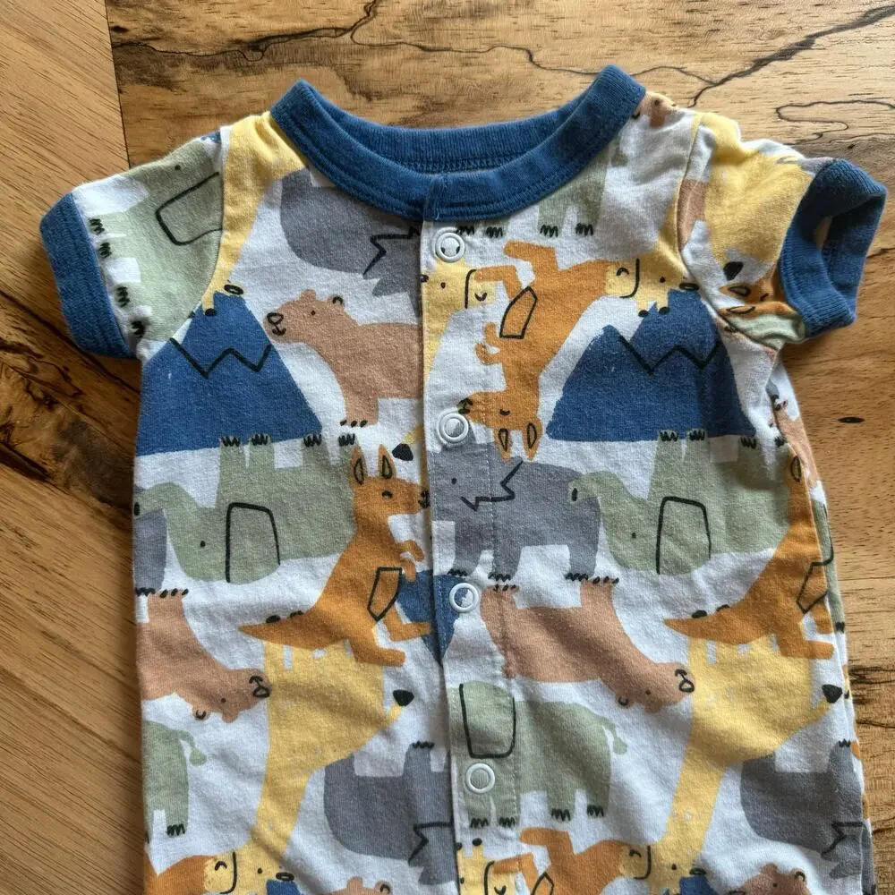 Newborn One Piece Outfits: Space, Animals, Ribbed